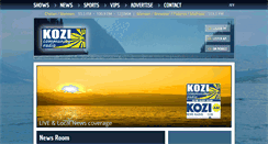 Desktop Screenshot of kozi.com